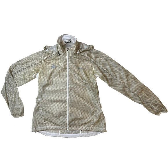 Sugoi Ironman Reflective Tan Cycling Jacket with Hood Large - Picture 1 of 14